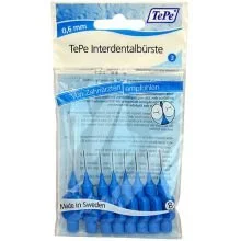 Normal cepillos interdentales 0,6 mm 8 uds