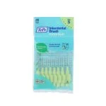 Cepillos interdentales extra suaves n.º 5 verdes (0,8 mm) 8 uds