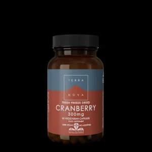 Terranova Health Arándanos rojos liofilizados 300 mg BIO (50 cápsulas) - con antioxidantes