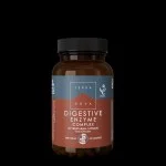 Terranova Health Complejo de enzimas digestivas (50 cápsulas) - enriquecido con hinojo, jengibre y alcachofa