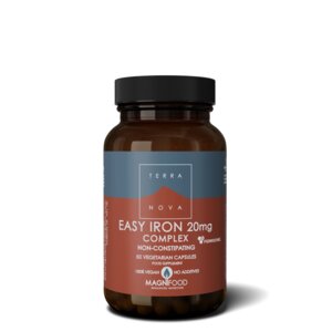 Easy Iron 20 mg Complejo (50 cápsulas) - se absorbe bien