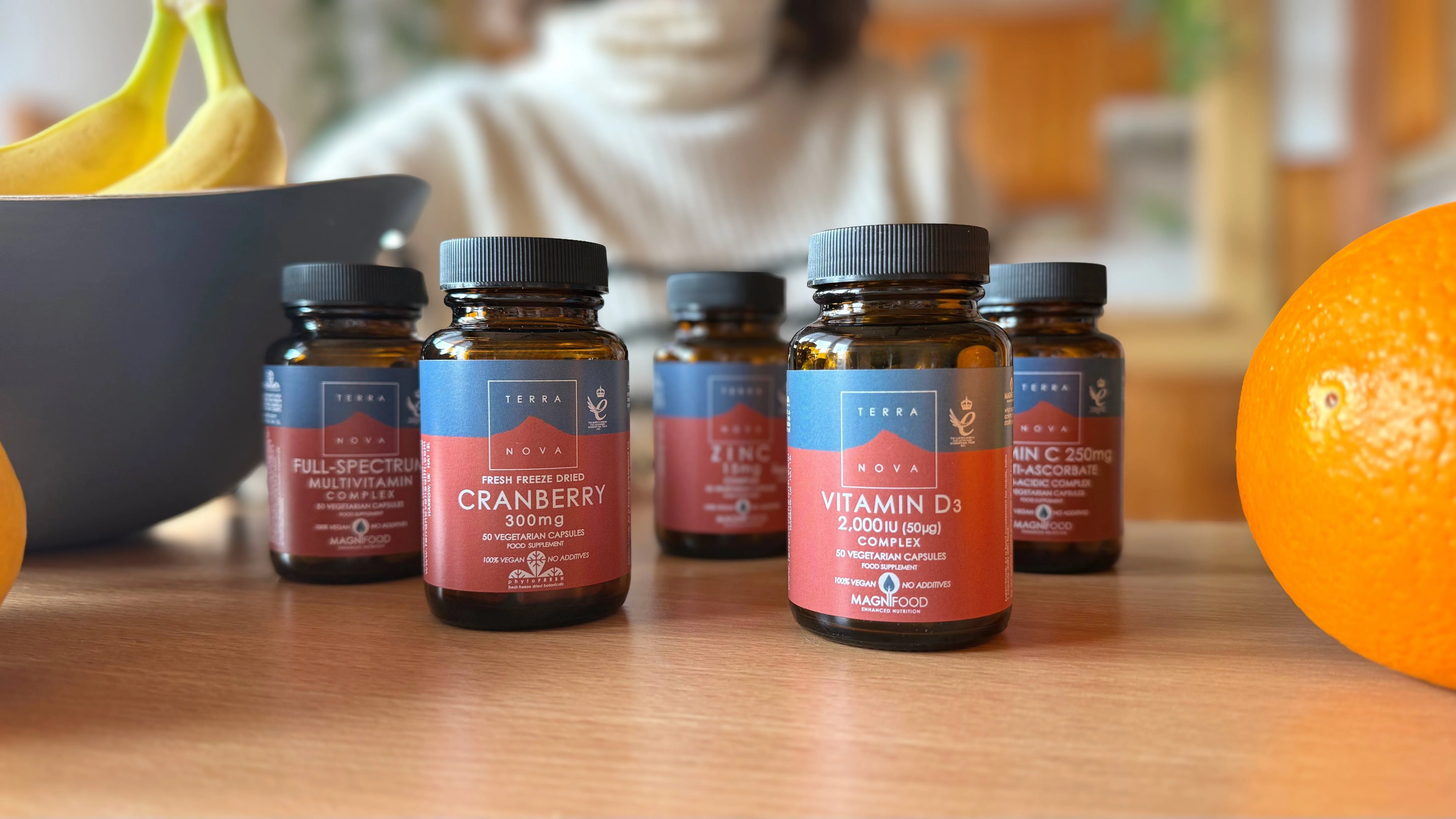 Terranova Health Complejo multivitamínico de espectro completo (50 cápsulas) - apoyo a la vitalidad diaria