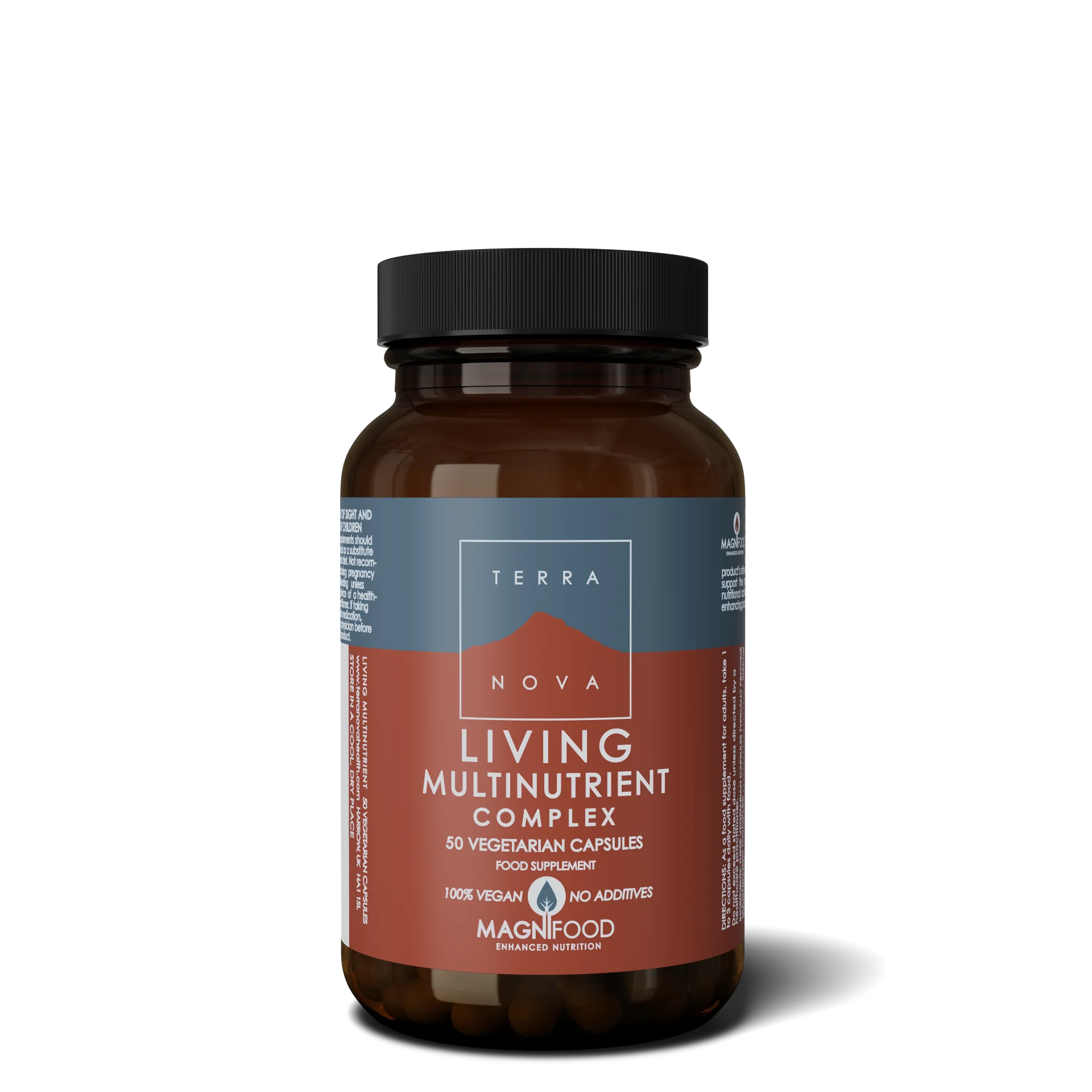 Terranova Health Living Multinutrient Complex (50 cápsulas) - apoyo a la vitalidad diaria