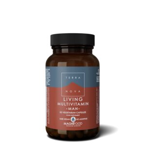 Living Multivitamin Man (50 cápsulas) - para las necesidades específicas del hombre