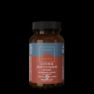 Terranova Health Living Multivitamin Sport (50 cápsulas) - apoya al cuerpo durante el esfuerzo y la recuperación