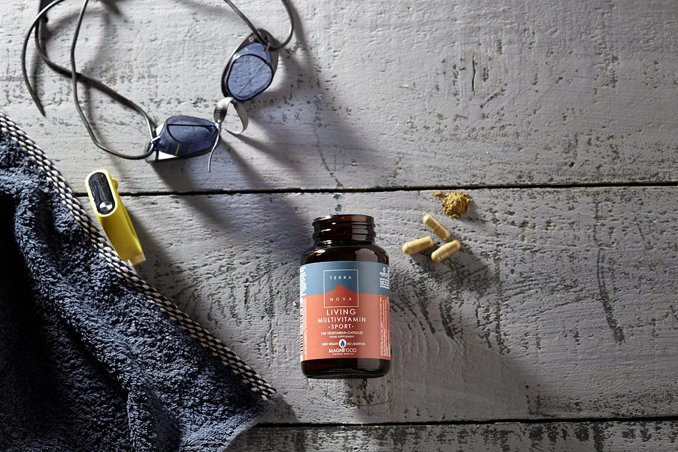 Terranova Health Living Multivitamin Sport (50 cápsulas) - apoya al cuerpo durante el esfuerzo y la recuperación