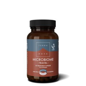 Microbiome Travel (50 cápsulas) - apoyo durante el cambio de entorno