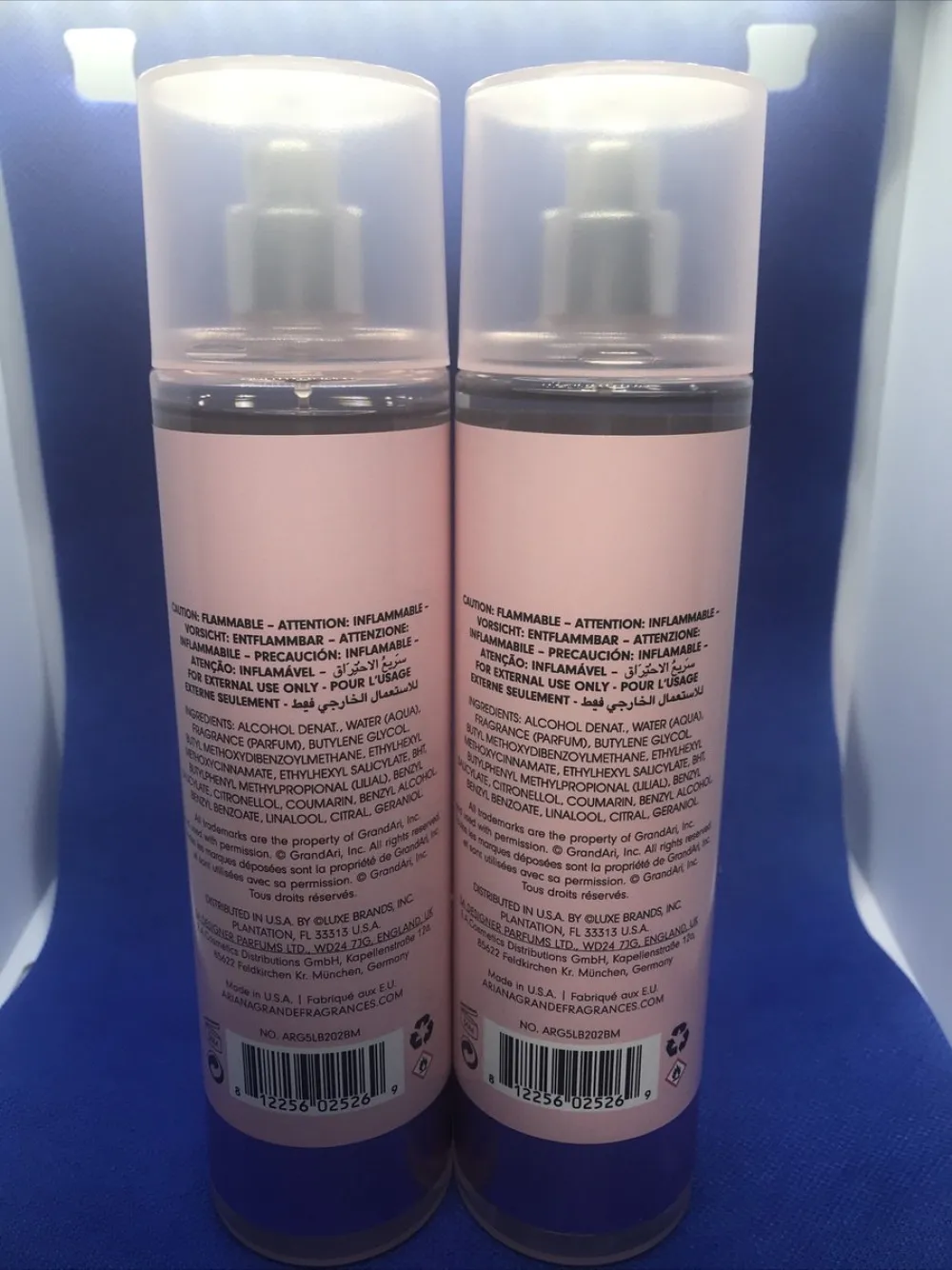 Thank U Next spray corporal para mujer 236 ml