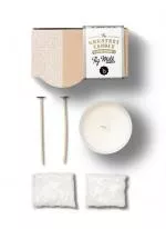 The Greatest Candle in the World Set - 1x vela (130 g) 2x relleno - madera y especias - puedes hacer dos velas más en casa