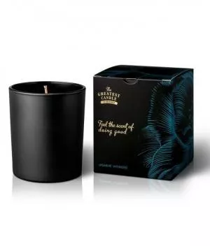 The Greatest Candle in the World Vela perfumada en vidrio negro (170 g) - jasmine miracle
