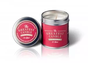 The Greatest Candle in the World Vela perfumada en lata (200 g) - madera y especias