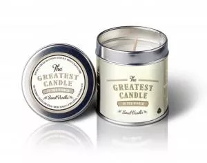 The Greatest Candle in the World Vela perfumada en lata (200 g) - vainilla dulce