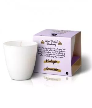 The Greatest Candle in the World Vela perfumada en vidrio (130 g) - arándanos