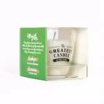 The Greatest Candle in the World Vela perfumada en vidrio (130 g) - mojito