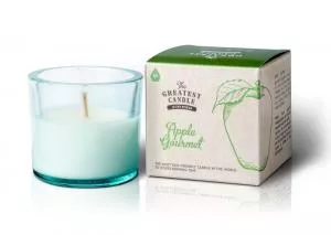 The Greatest Candle in the World Vela perfumada en vidrio (75 g) - manzana