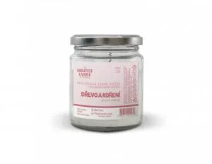 The Greatest Candle in the World The Greatest Candle Vela de residuo cero en vidrio (120 g) - madera y especias - dura aprox. 30 horas