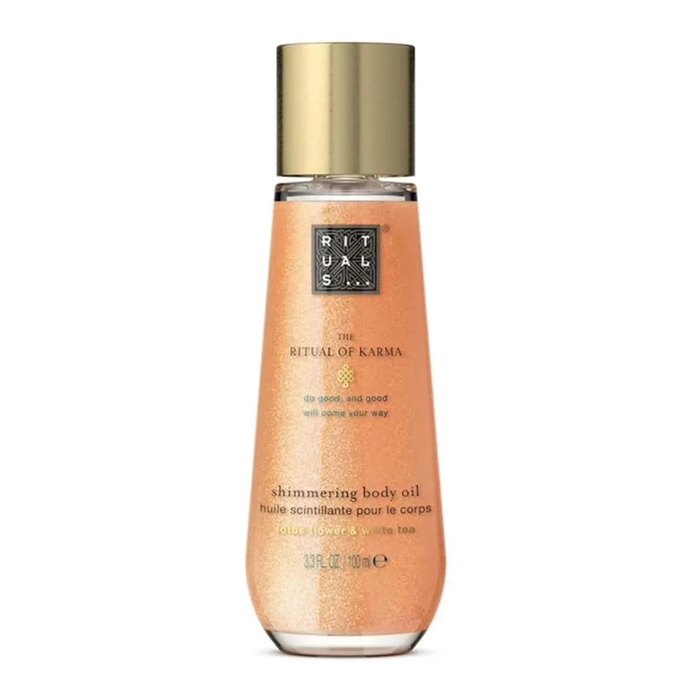 The Ritual of Karma Aceite corporal con brillo /3,38 OZ 100 ml