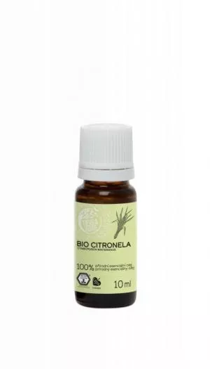 Tierra Verde Aceite esencial de citronela BIO (10 ml) - fuerte efecto repelente