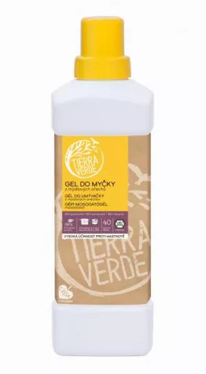 Tierra Verde Gel lavavajillas - INNOVACE (1 l) - de nueces de jabón en calidad ecológica