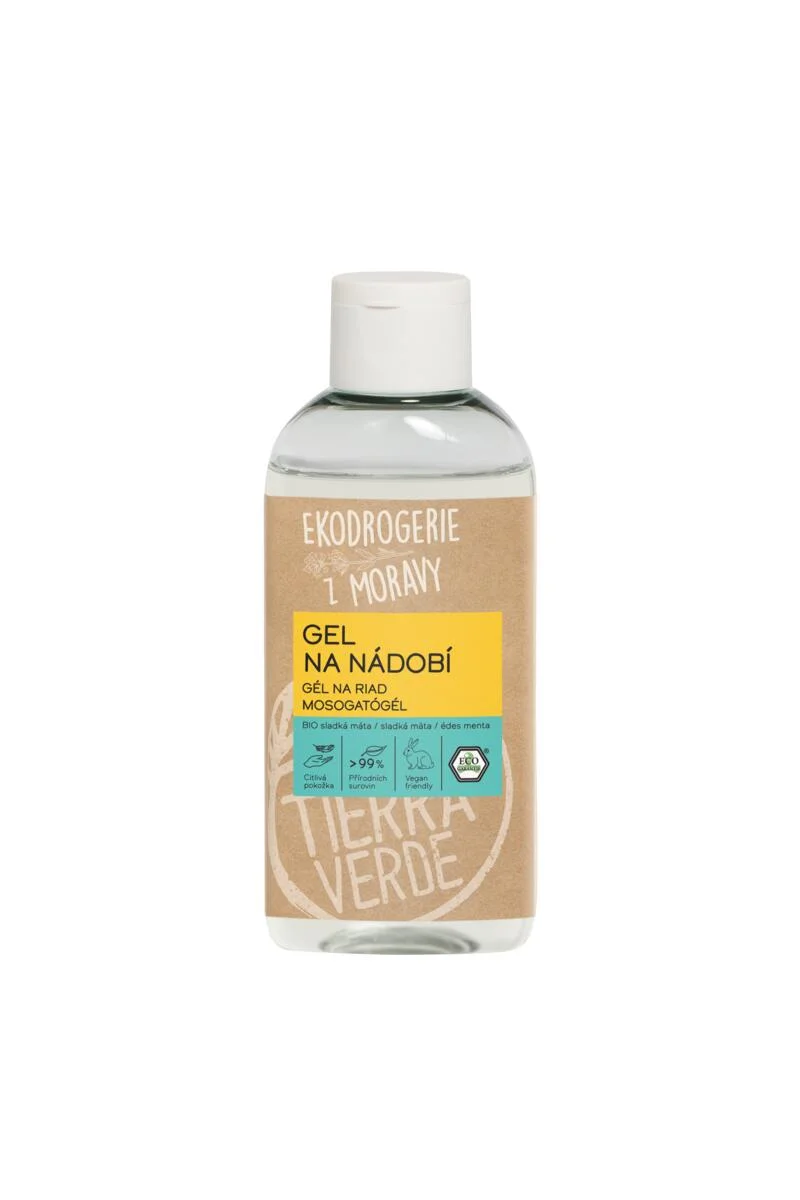 Tierra Verde Gel lavavajillas - BIO menta dulce 100 ml