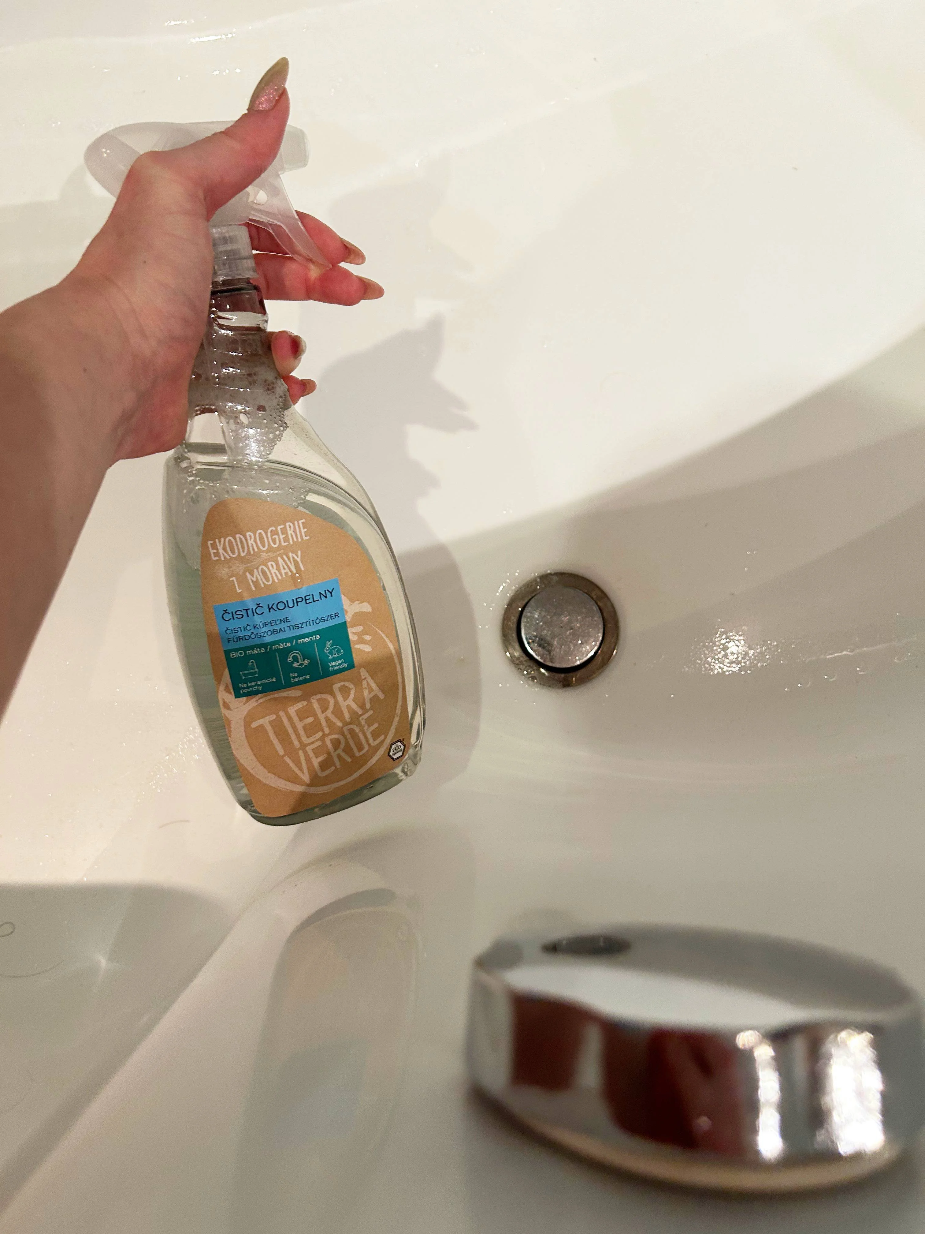 Tierra Verde Limpiador de baño con menta BIO 110 ml - con tensioactivos biodegradables