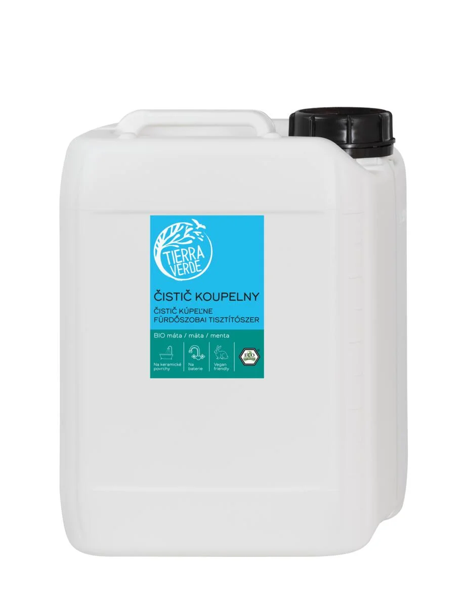 Tierra Verde Limpiador de baño con menta BIO 110 ml - con tensioactivos biodegradables