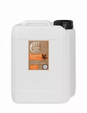 Tierra Verde Champú de castañas para fortalecer el cabello con naranja (5 l)