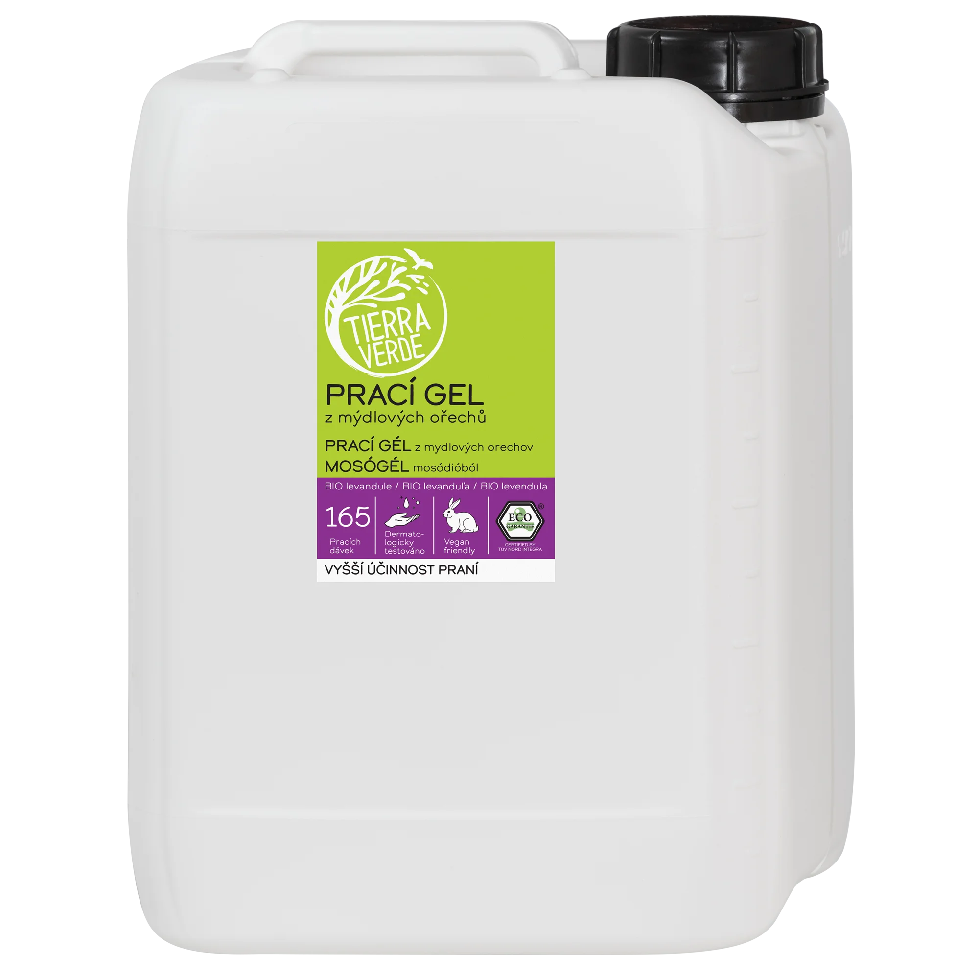 Tierra Verde Gel de lavado con lavanda BIO 2 l