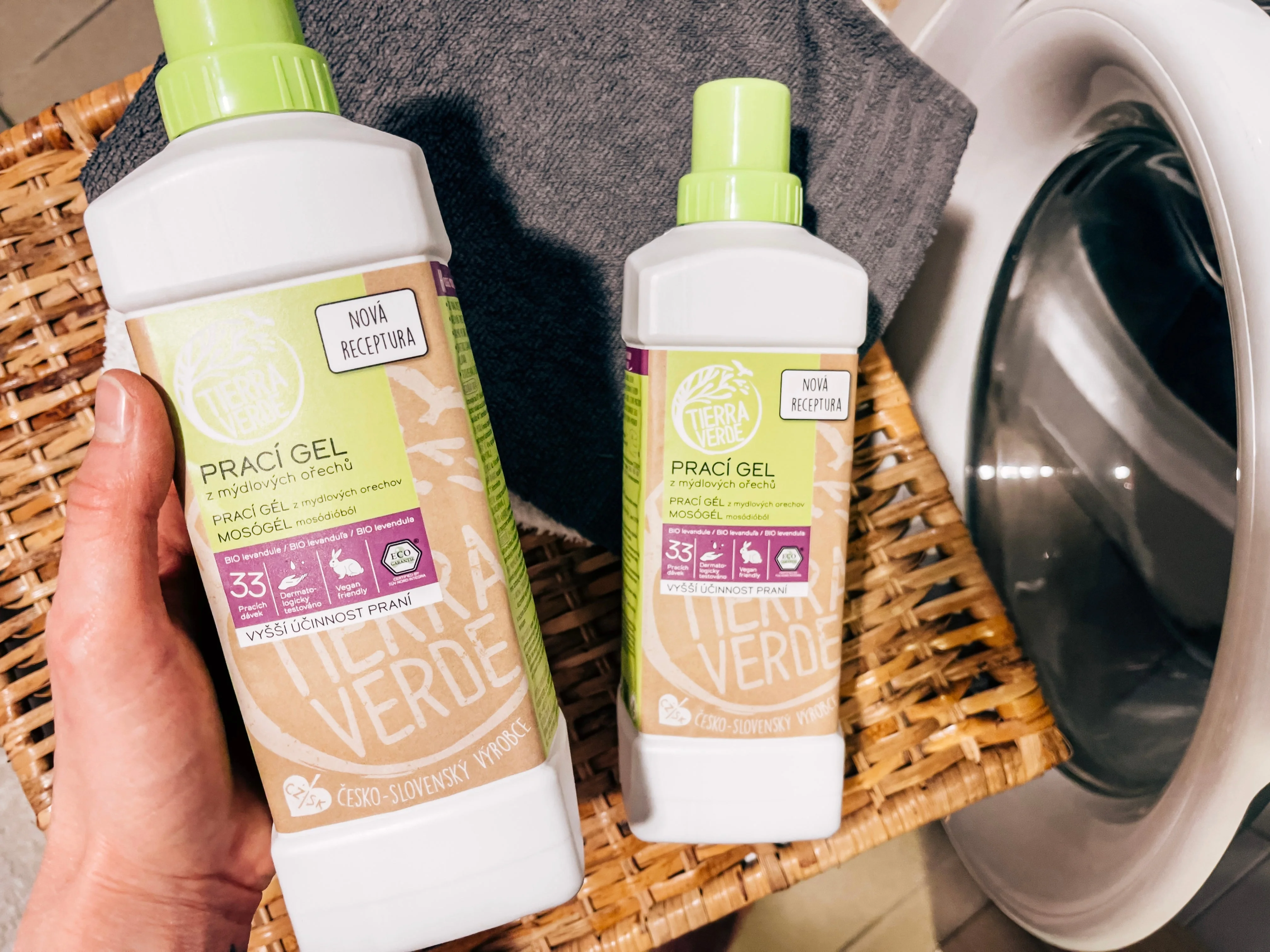 Tierra Verde Gel de lavado con lavanda BIO 2 l