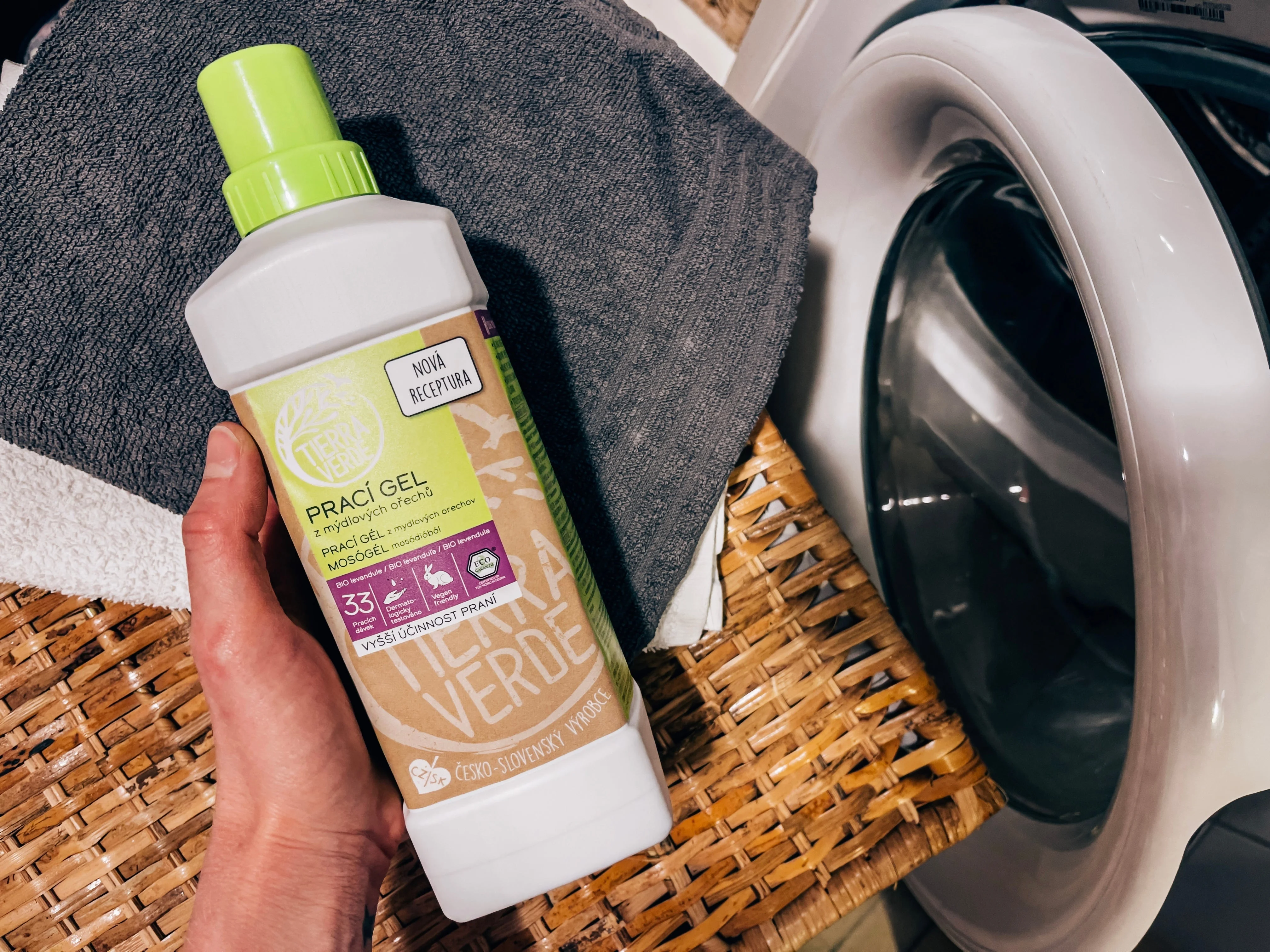 Tierra Verde Gel de lavado con lavanda BIO 2 l