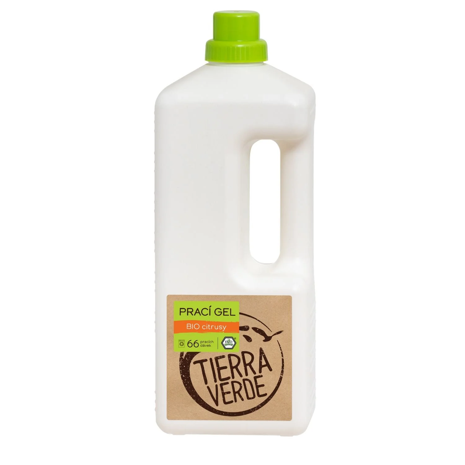 Tierra Verde Gel detergente con aroma de cítricos BIO 100 ml - nueva fórmula mejorada