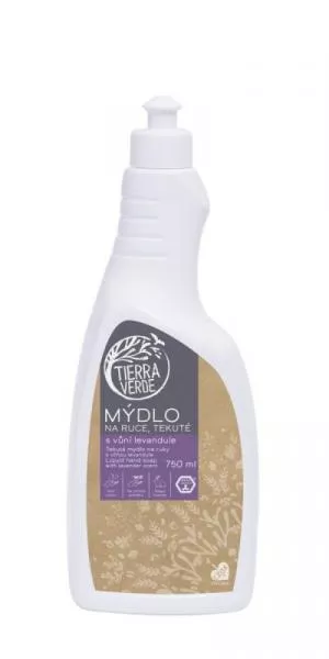 Tierra Verde Jabón líquido de manos con aroma a lavanda (750 ml)