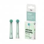 TIO MATIK Cabezal de recambio para el. cepillo dental oscilante (2 piezas) - compatible con los modelos de cepillos dentales oral-b