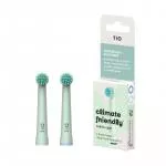 TIO MATIK Cabezal de recambio para el. cepillo dental oscilante (2 piezas) - compatible con los modelos de cepillos dentales oral-b