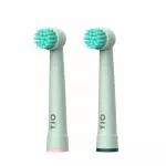 TIO MATIK Cabezal de recambio para el. cepillo dental oscilante (2 piezas) - compatible con los modelos de cepillos dentales oral-b