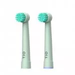 TIO MATIK Cabezal de recambio para el. cepillo dental oscilante (2 piezas) - compatible con los modelos de cepillos dentales oral-b