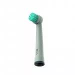 TIO MATIK Cabezal de recambio para el. cepillo dental oscilante (2 piezas) - compatible con los modelos de cepillos dentales oral-b