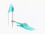 TIO Cabezales de cepillo de dientes de repuesto (medianos) (2 unidades) - azul hielo