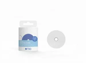 TIO Seda dental con sabor a menta - de aceite de ricino