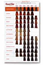 Henné Color Tinte para el cabello con un alto grado de protección y cuidado Premium 100ml Rubio