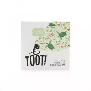 TOOT! Sombra de ojos mineral Verde - Totally Turtle (2,3 g) - suave para pieles sensibles