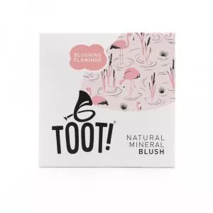 TOOT! Colorete mineral - Blushing Flamingo (3 g) - suave para pieles sensibles