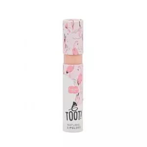 TOOT! Brillo de labios natural rosa - Flamingo Kiss (5,5 ml) - apto para labios sensibles y alérgicos