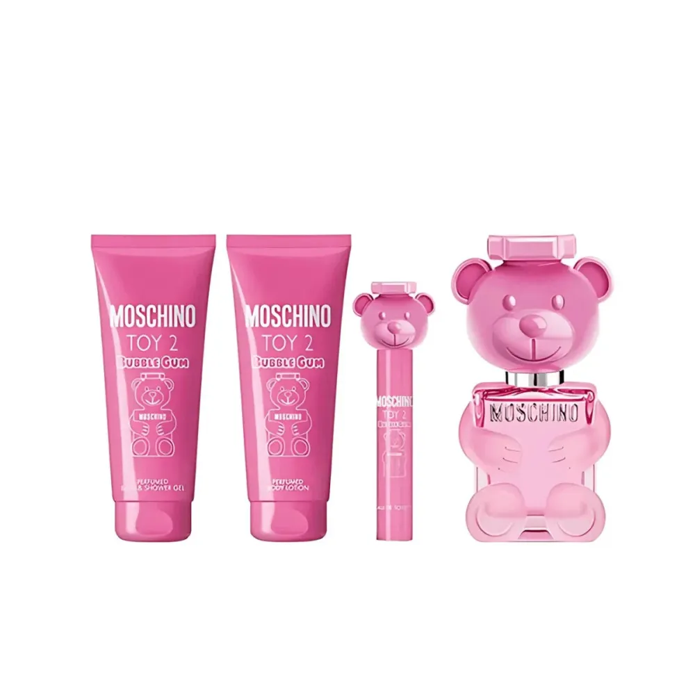 Toy 2 Bubble Gum set de regalo eau de toilette 100 ml + loción corporal 100 ml + gel de ducha 100 ml para mujer
