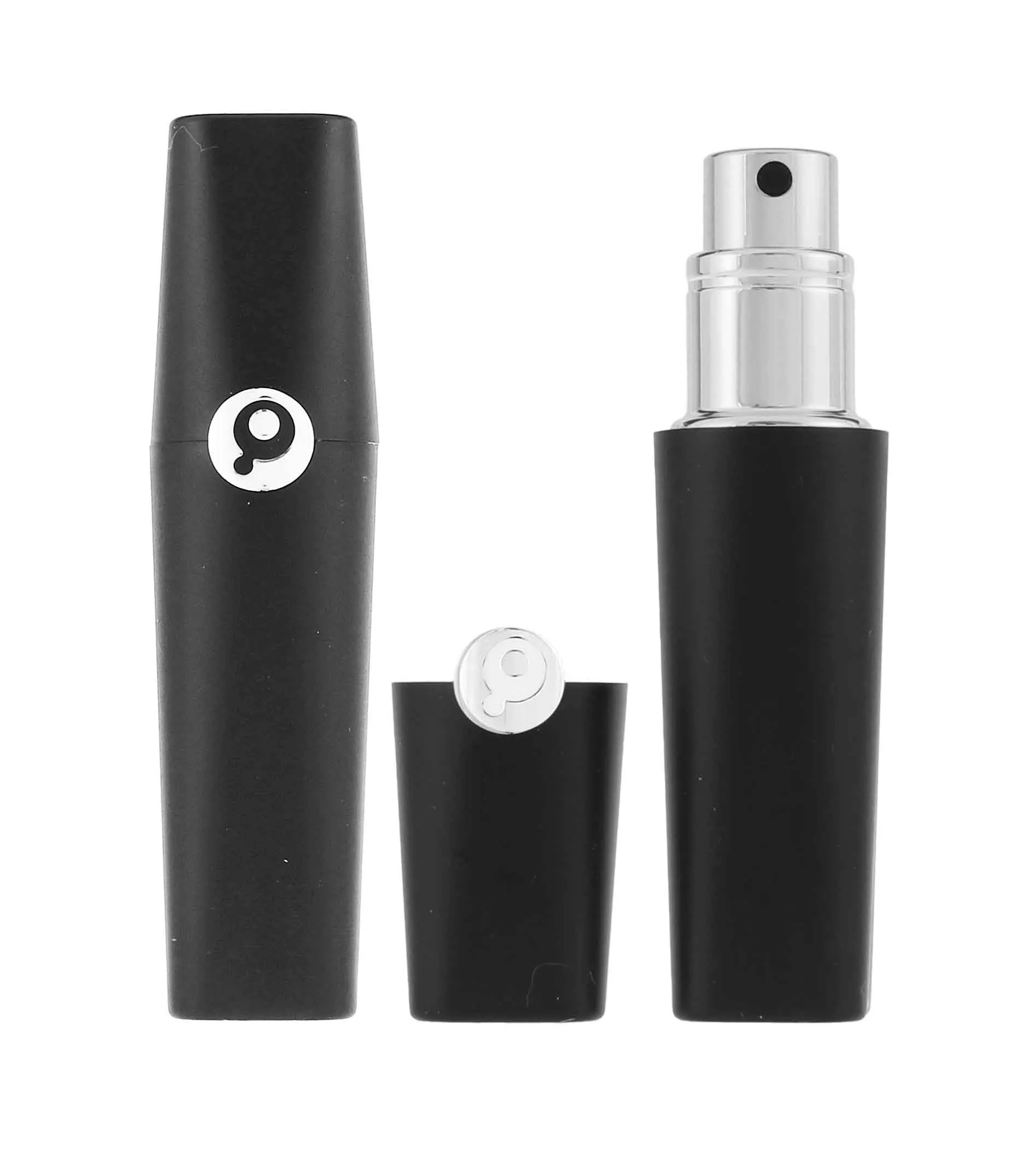 Perfume Pod Atom pulverizador recargable de perfume 5 ml Black 5 ml negro