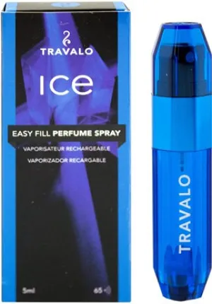 Travalo Perfume Pod Ice pulverizador recargable de perfumes Blue 5 ml