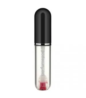 Travalo Perfume Pod Pure recargable atomizador de perfumes Black 5 ml