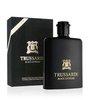 Trussardi Black Extreme agua de tocador para hombre 100 ml