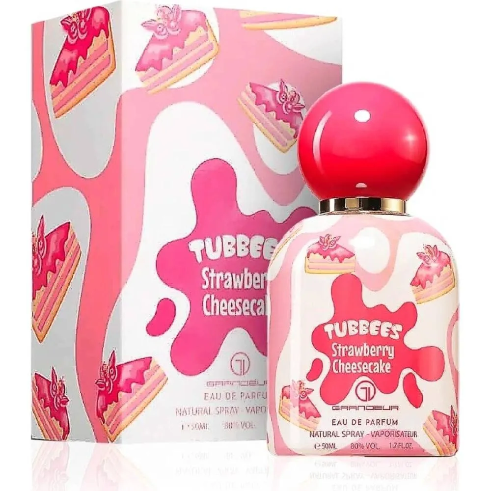 Tubbees Strawberry Cheesecake Eau de Parfum para mujer 50 ml