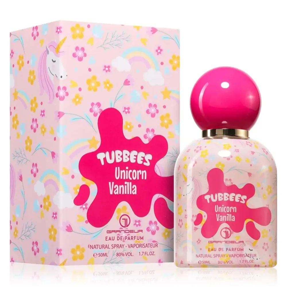 Tubbees Unicorn Vanilla Eau de Parfum para mujer 50 ml + spray corporal 75 ml